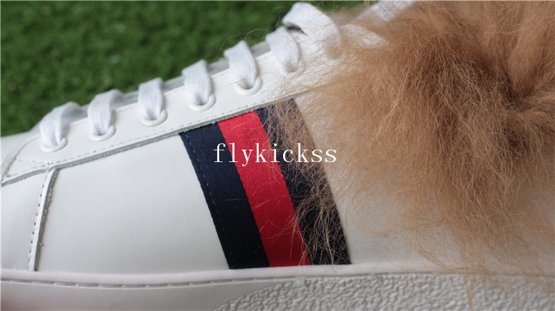 GC Ace Embroidered Bee Fur-Lined Sneaker